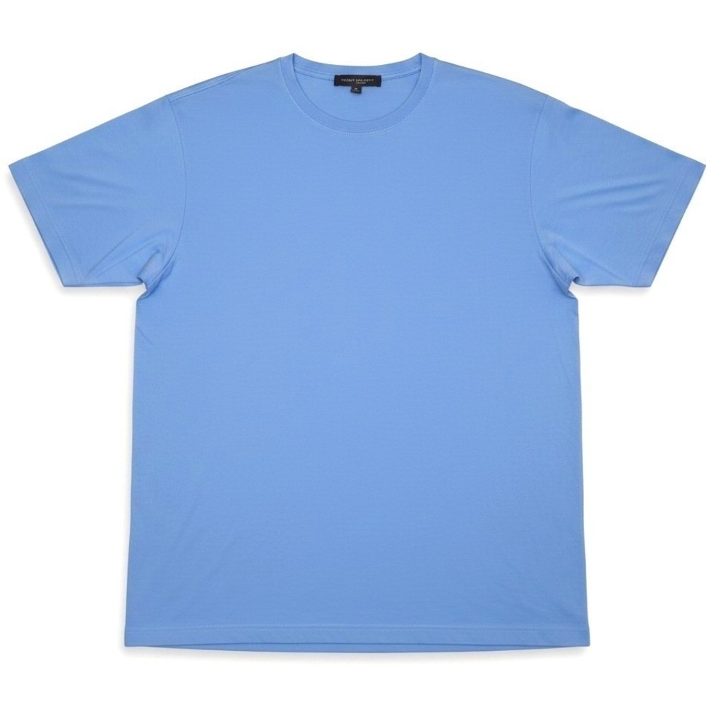 Robert Barakett Mens Pima Cotton Montreal Crewneck T-Shirt Blue Sz XXL